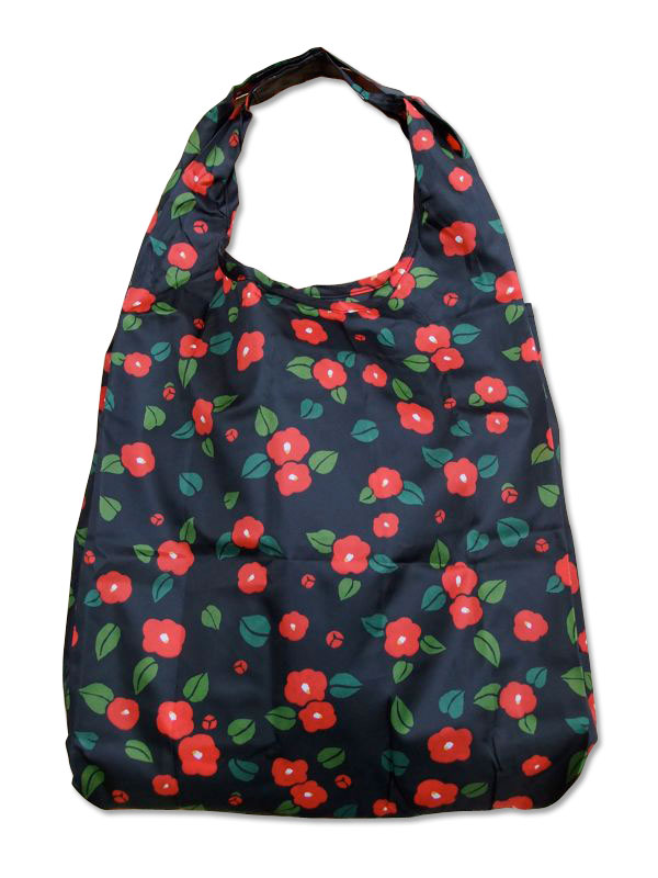 Foldable Shopping Bag : Camellia - fujikimono.co.uk