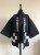 Black Cotton Hanten Jacket: Musashi