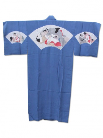 Shunga men's underkimono: Hanamachi