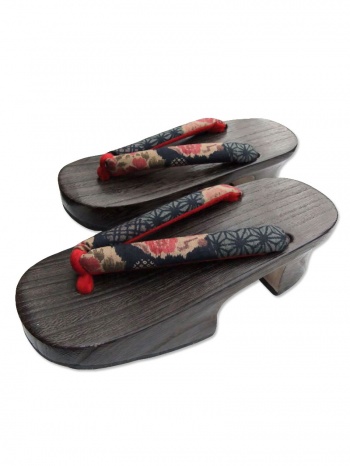 Japanese Wooden Geta Sandals : Kaede