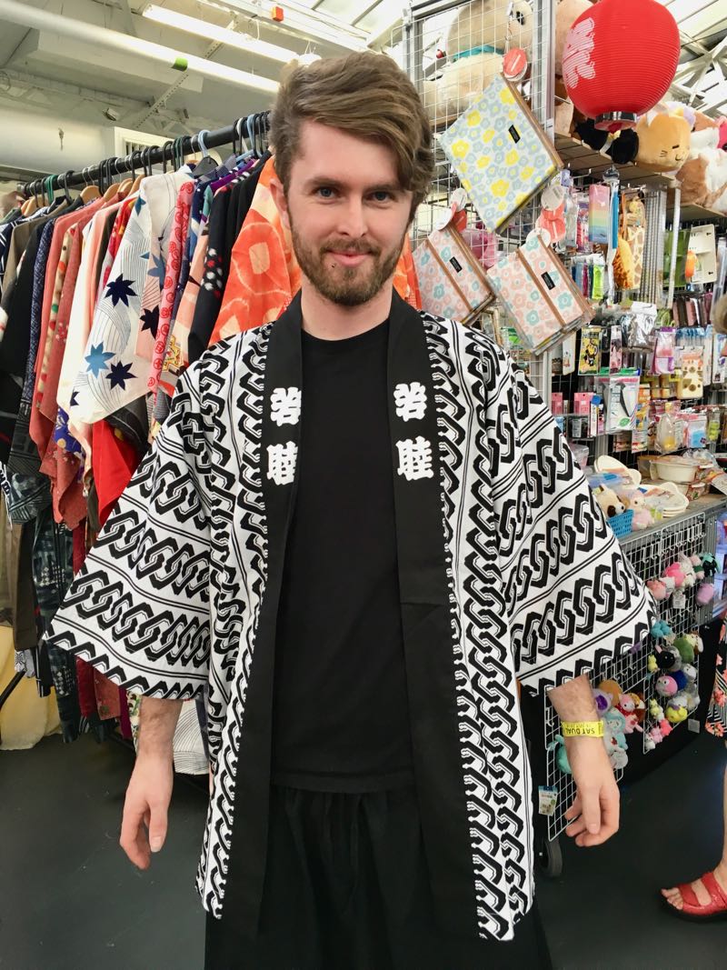 Matsuri happi coat on sale