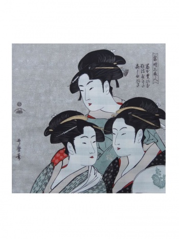 Furoshiki : Three Beauties