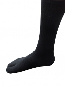 Black Cotton Tabi Socks