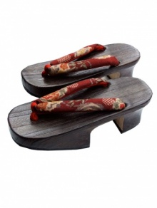 Japanese Wooden Geta Sandals : Haruka