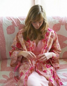 Kimono Robe : Pink Dawn
