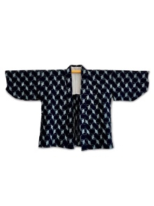 Indigo Hippar Cotton Jacket : Toki
