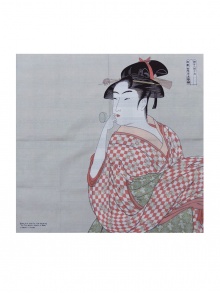 Furoshiki : Woman with Glass Toy