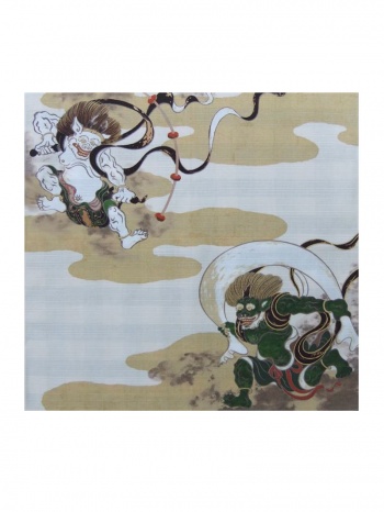 Furoshiki : Wind God and Thunder God